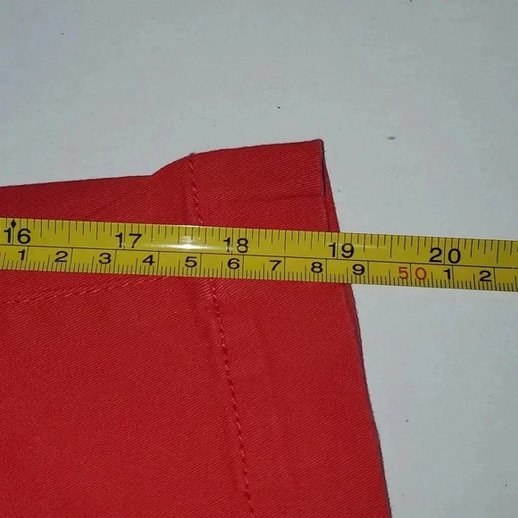 Zanadi Red Capri Jeans Size 16 - Picture 9 of 9